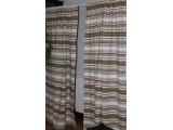 Cortina de Puerta estilo Jacquard Crudo-Multicolor 155 x 220 cm
